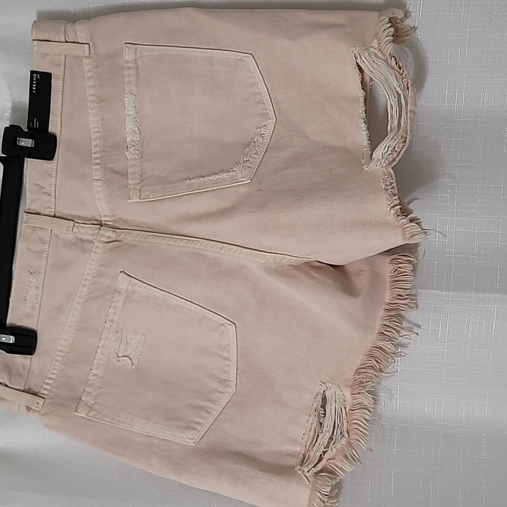 NWT J Brand Ivy High Rise Distressed Shorts Coquette Size 29 - Picture 9 of 10